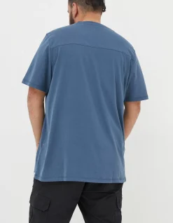 FatFace Bike Map T-Shirt Navy Outlet