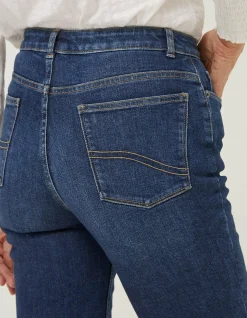 FatFace Bisley Denim Bermuda Shorts Dark Blue Online