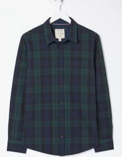 FatFace Blackthorn Check Shirt Dark Green