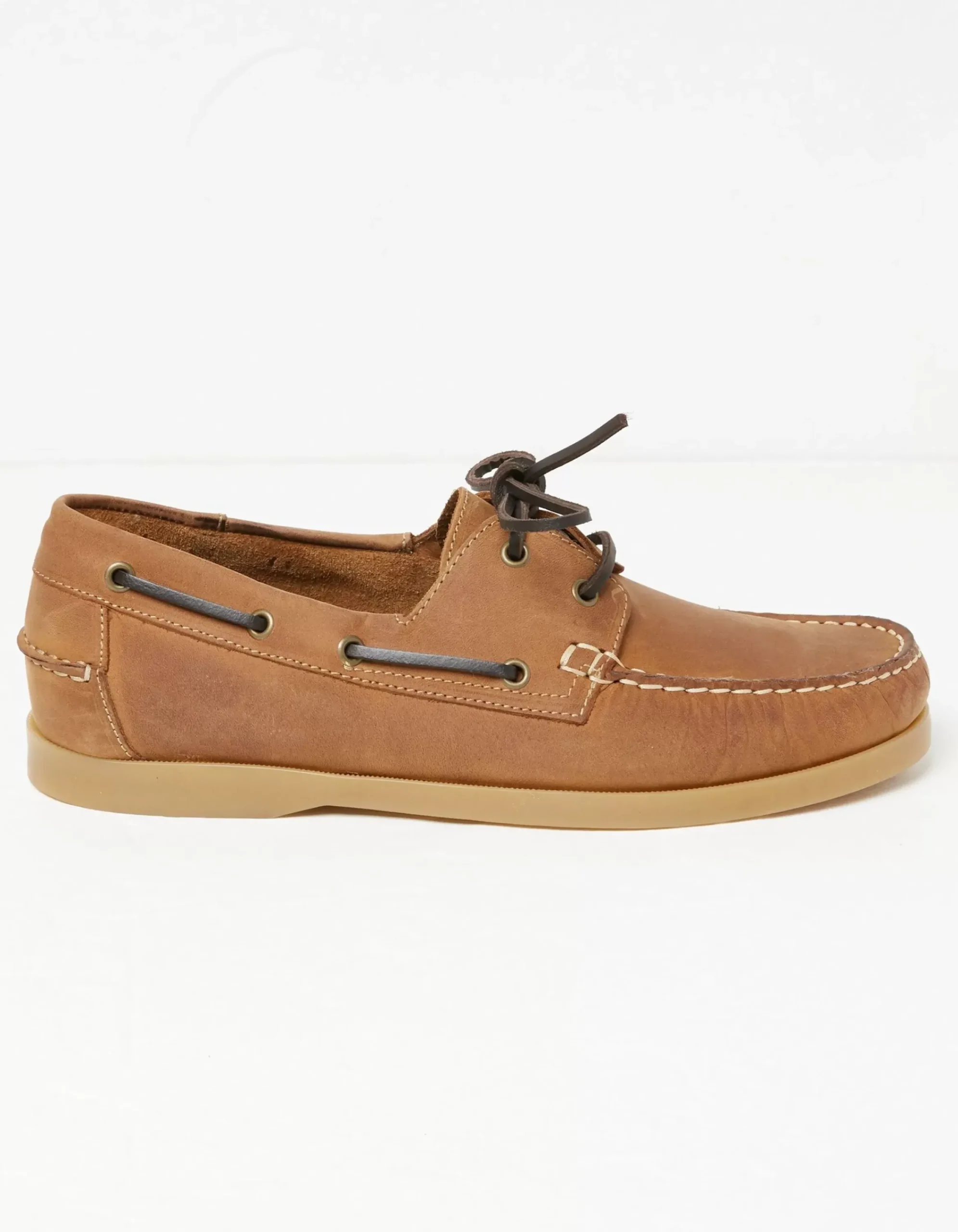 FatFace Boat Shoes Brown Clearance