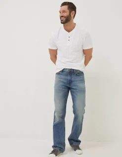 FatFace Bootcut Authentic Wash Jeans Denim New