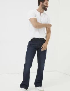 FatFace Bootcut Jeans Dark Blue Best
