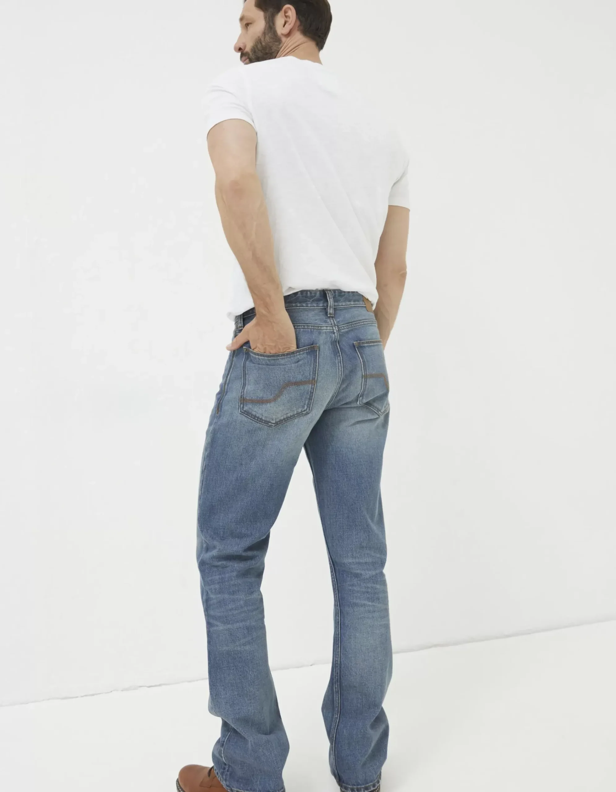 FatFace Bootcut Jeans Vintage Blue Best