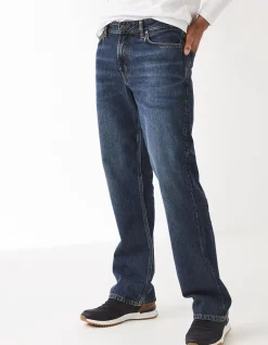 FatFace Bootcut Mid Wash Jeans Denim Best