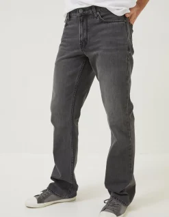 FatFace Bootcut Wash Jeans Grey Discount