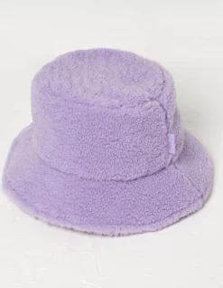 FatFace Borg Bucket Hat Lilac Outlet