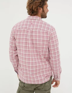 FatFace Bowes Check Shirt Rose Pink Best