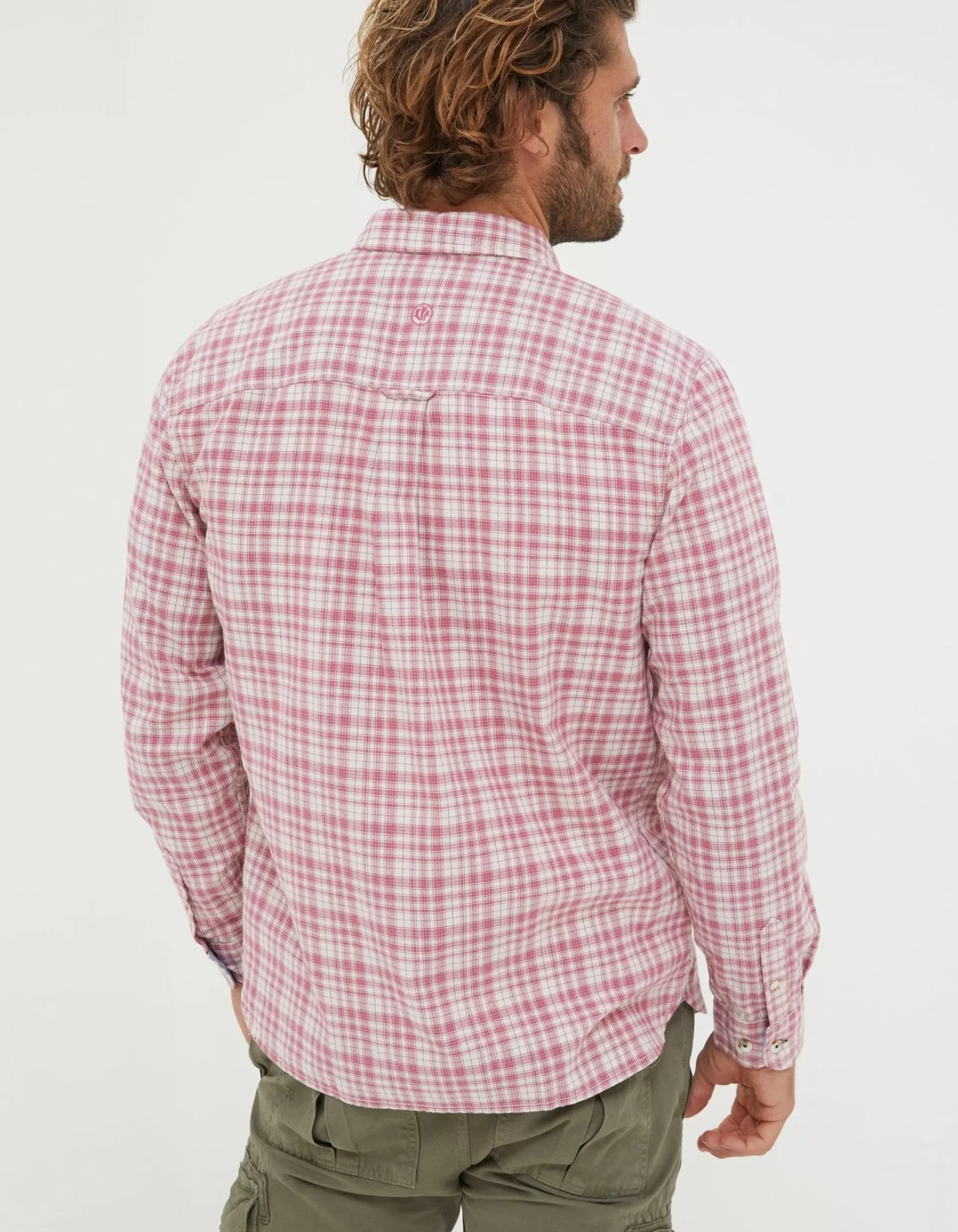 FatFace Bowes Check Shirt Rose Pink Best