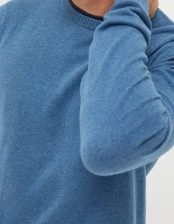 FatFace Braunton Crew Jumper Blue Best