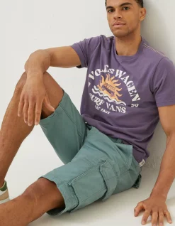 FatFace Breakyard Cargo Shorts Green Haze Best