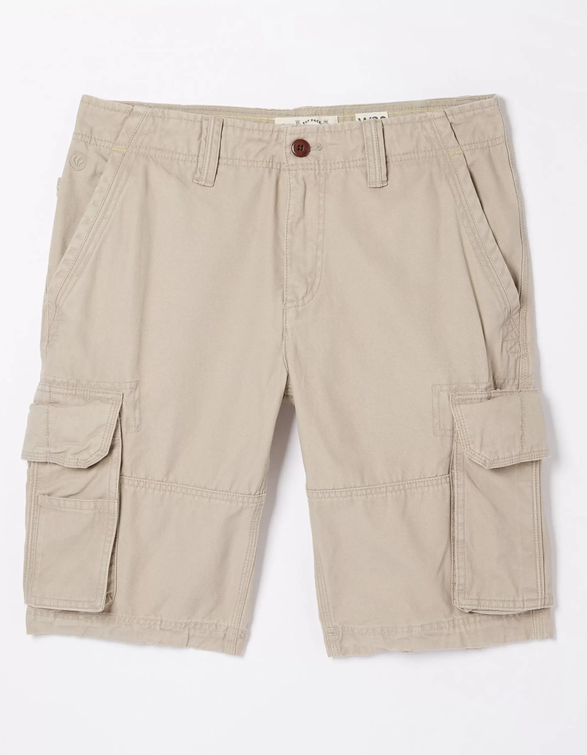 FatFace Breakyard Cargo Shorts Light Stone Best