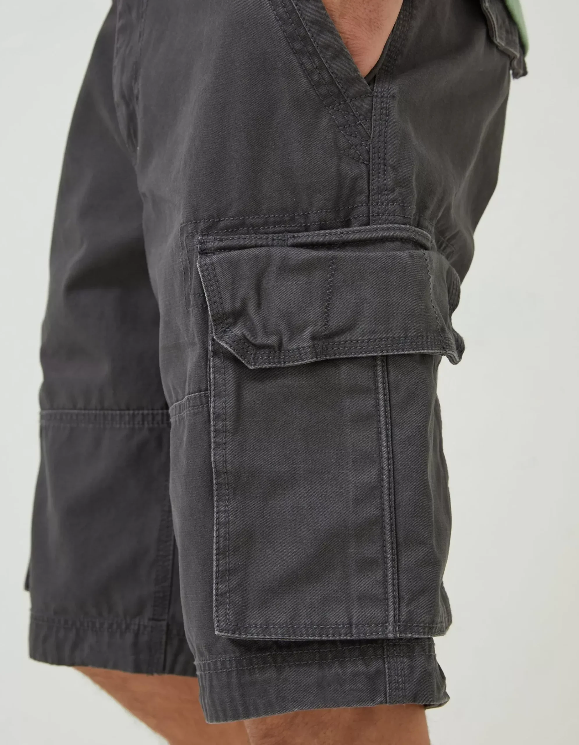 FatFace Breakyard Cargo Shorts Dark Grey New