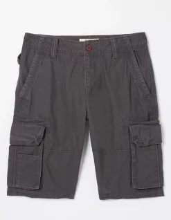 FatFace Breakyard Cargo Shorts Dark Grey New