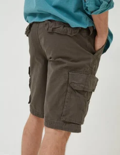 FatFace Breakyard Cargo Shorts Chocolate Brown Best