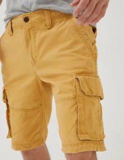 FatFace Breakyard Cargo Shorts Golden Yellow Best
