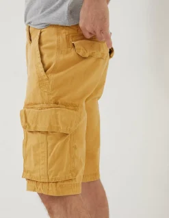 FatFace Breakyard Cargo Shorts Golden Yellow Best