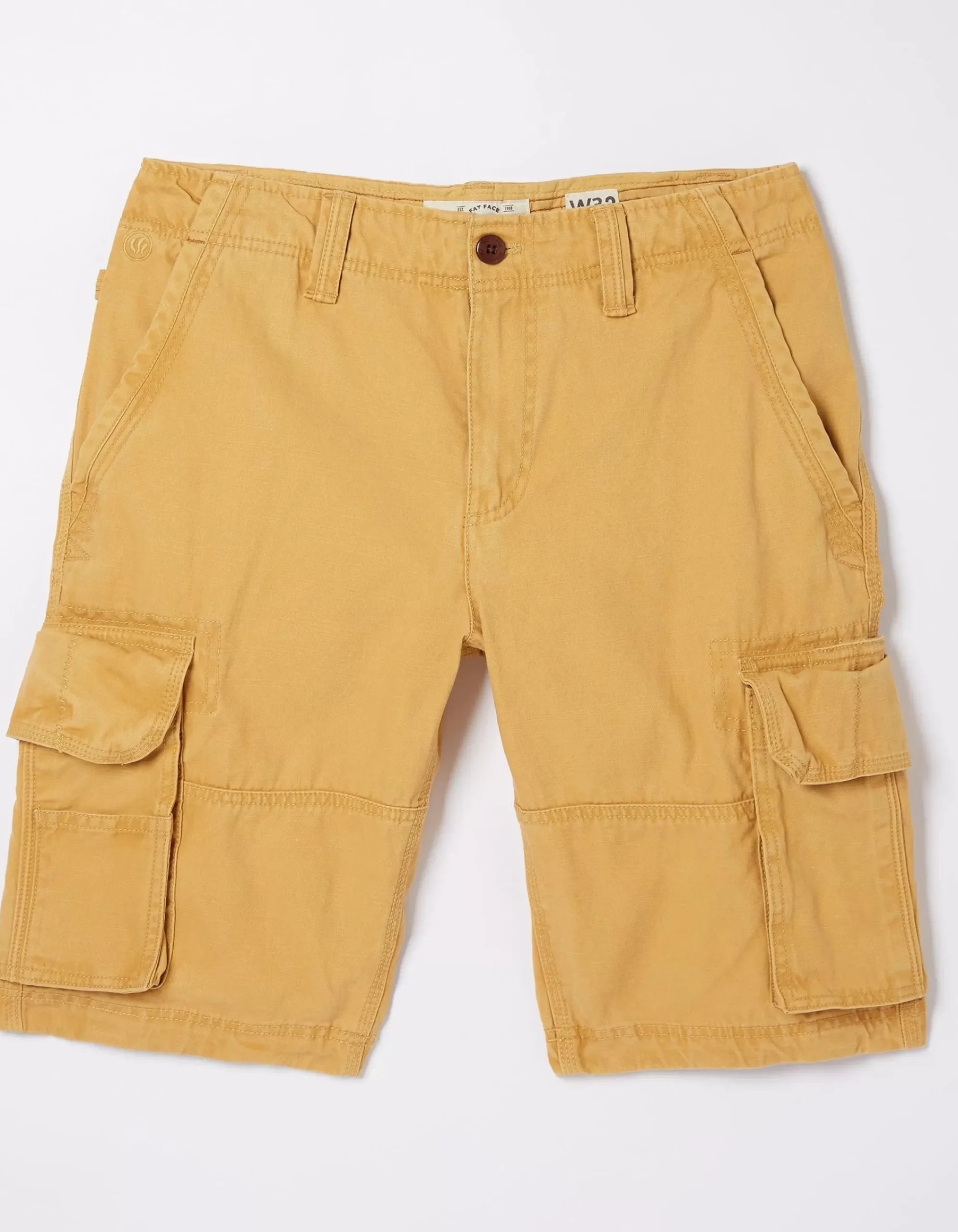 FatFace Breakyard Cargo Shorts Golden Yellow Best