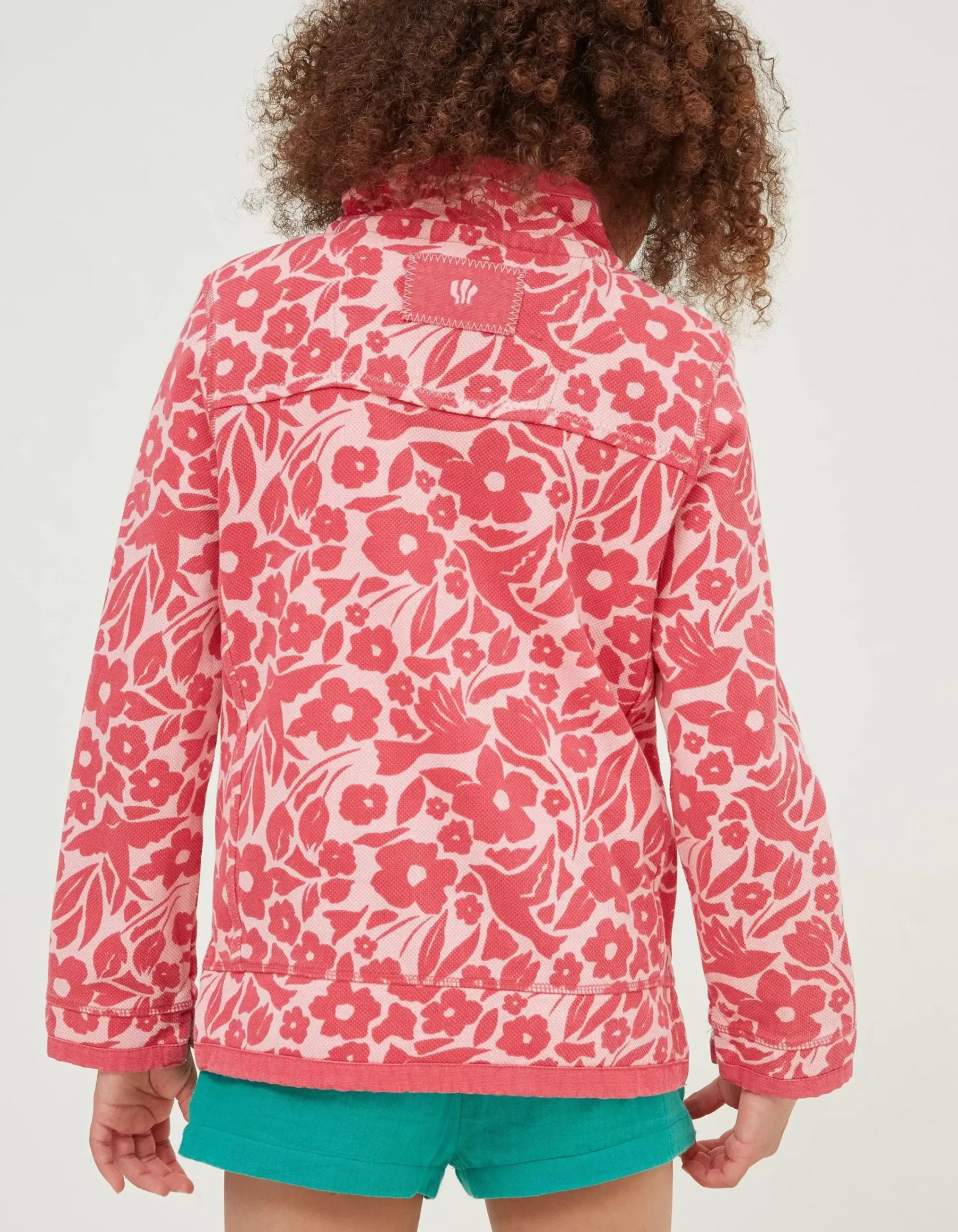 FatFace Bright Blooms Airlie Raspberry Red New