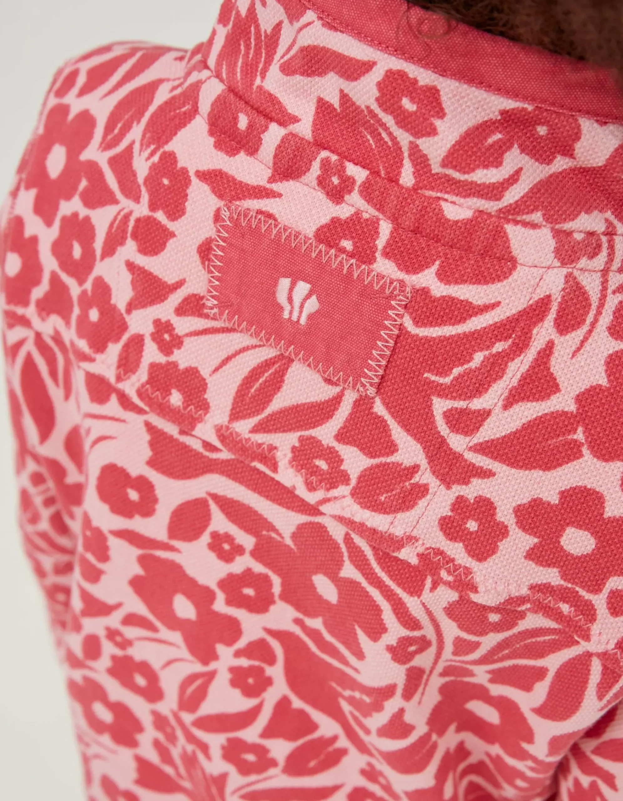FatFace Bright Blooms Airlie Raspberry Red New