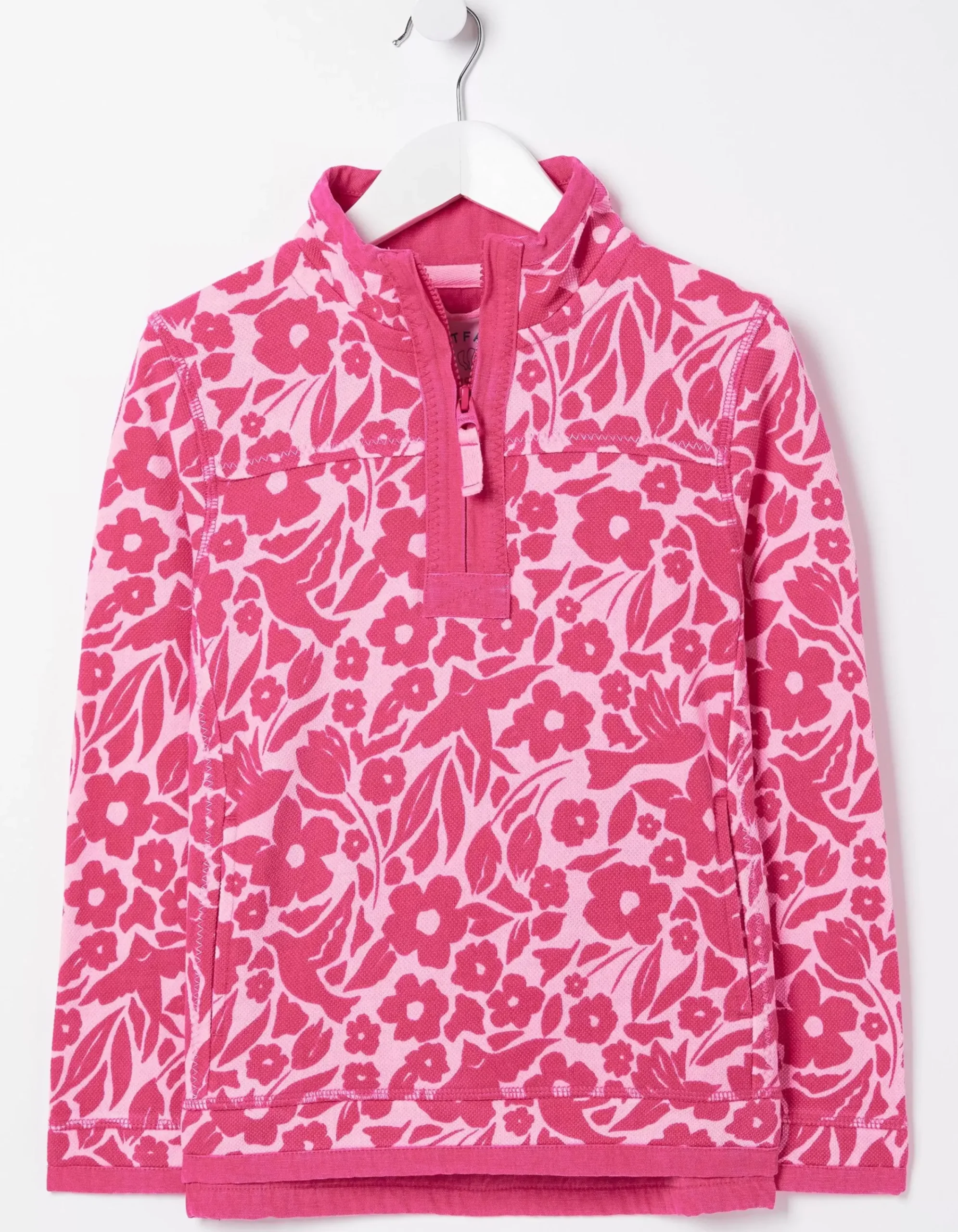 FatFace Bright Blooms Airlie Raspberry Red New