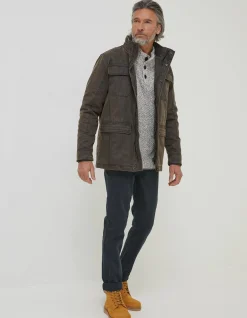 FatFace Broadsands 4 Pocket Jacket Brown New