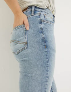 FatFace Brooke Bootcut Jeans Light Denim Blue