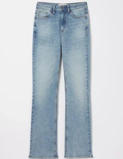FatFace Brooke Bootcut Jeans Light Denim Blue