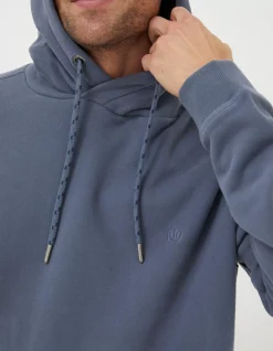 FatFace Brooke Hoodie Dusky Blue Hot