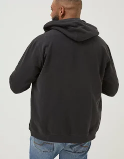FatFace Brooke Zip Through Hoodie Black Best