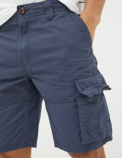 FatFace Bude Lightweight Cargo Shorts Navy Sale
