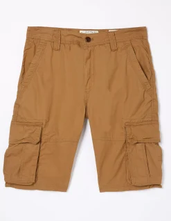 FatFace Bude Lightweight Cargo Shorts Tan Discount