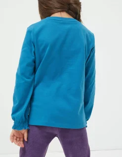 FatFace Bug Graphic Jersey T-Shirt Dark Teal Sale