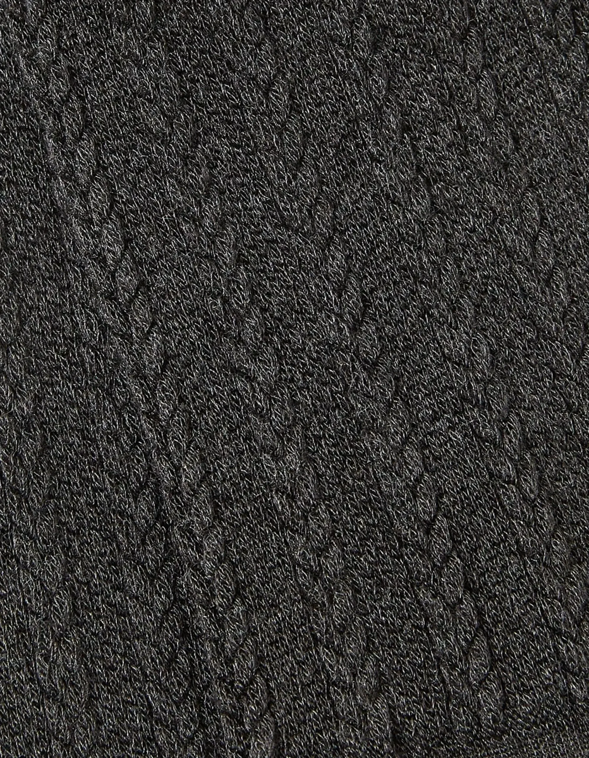FatFace Cable Tights Charcoal Grey Sale