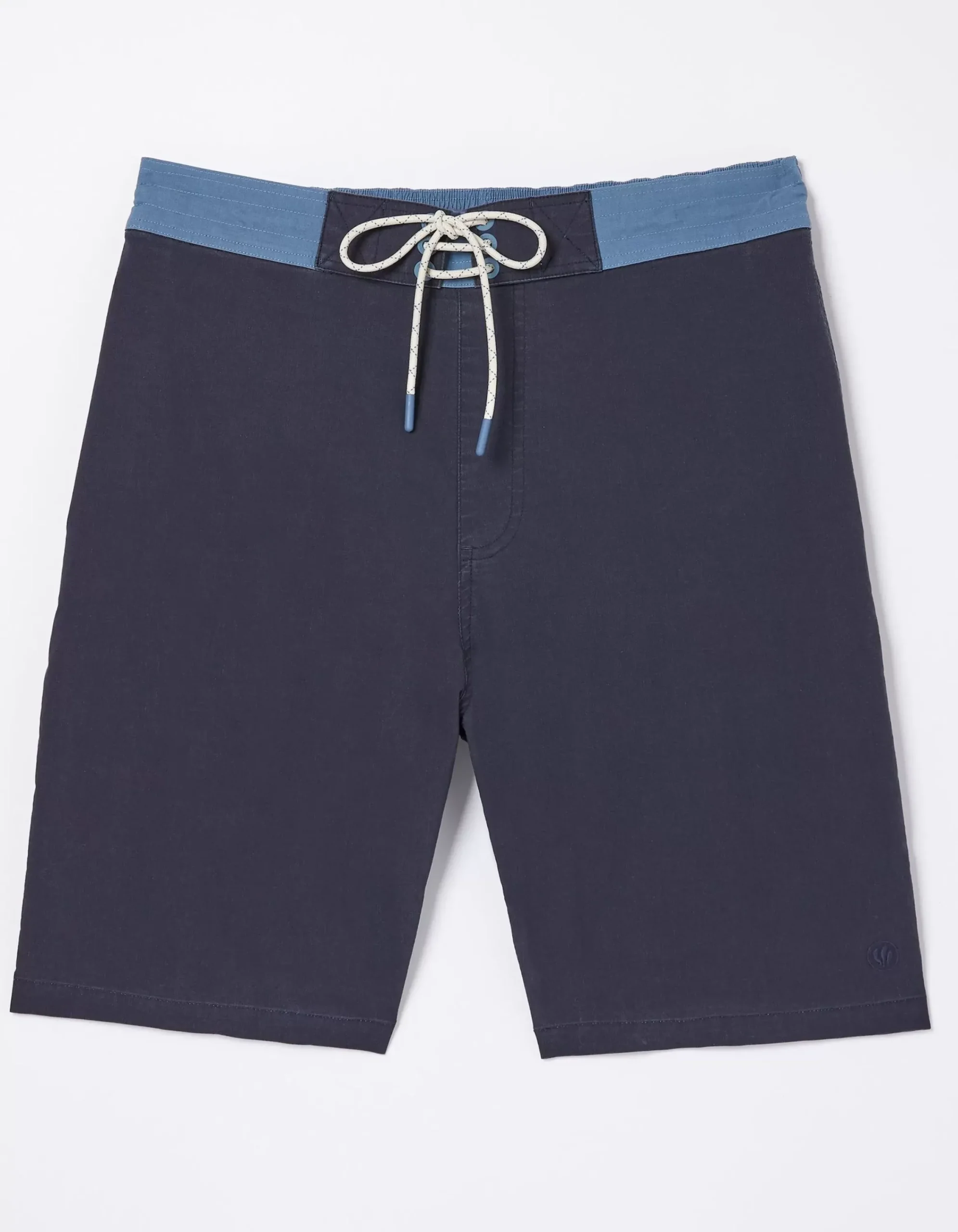 FatFace Camber Plain Swim Shorts Navy