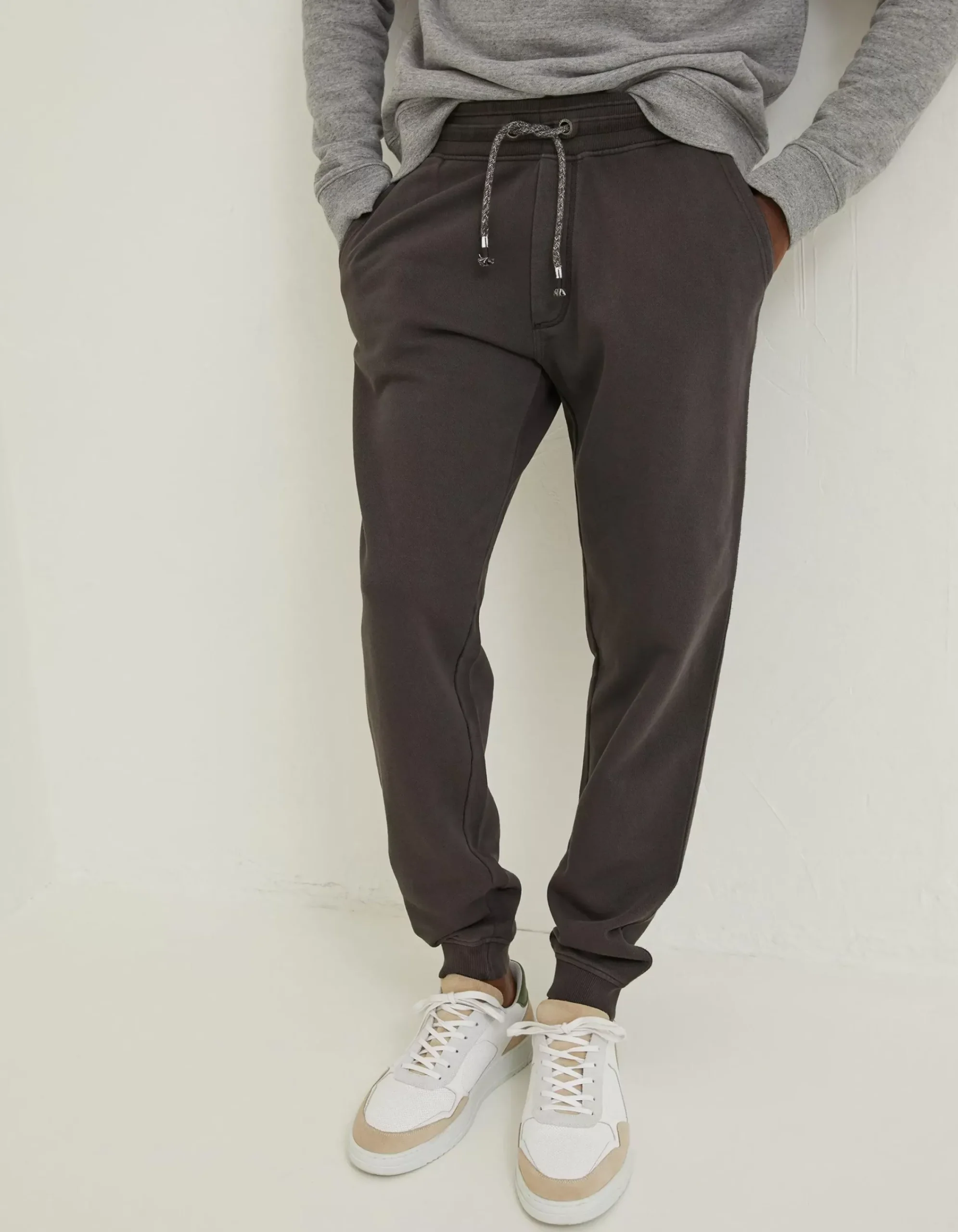 FatFace Cambourne Joggers Washed Black Clearance