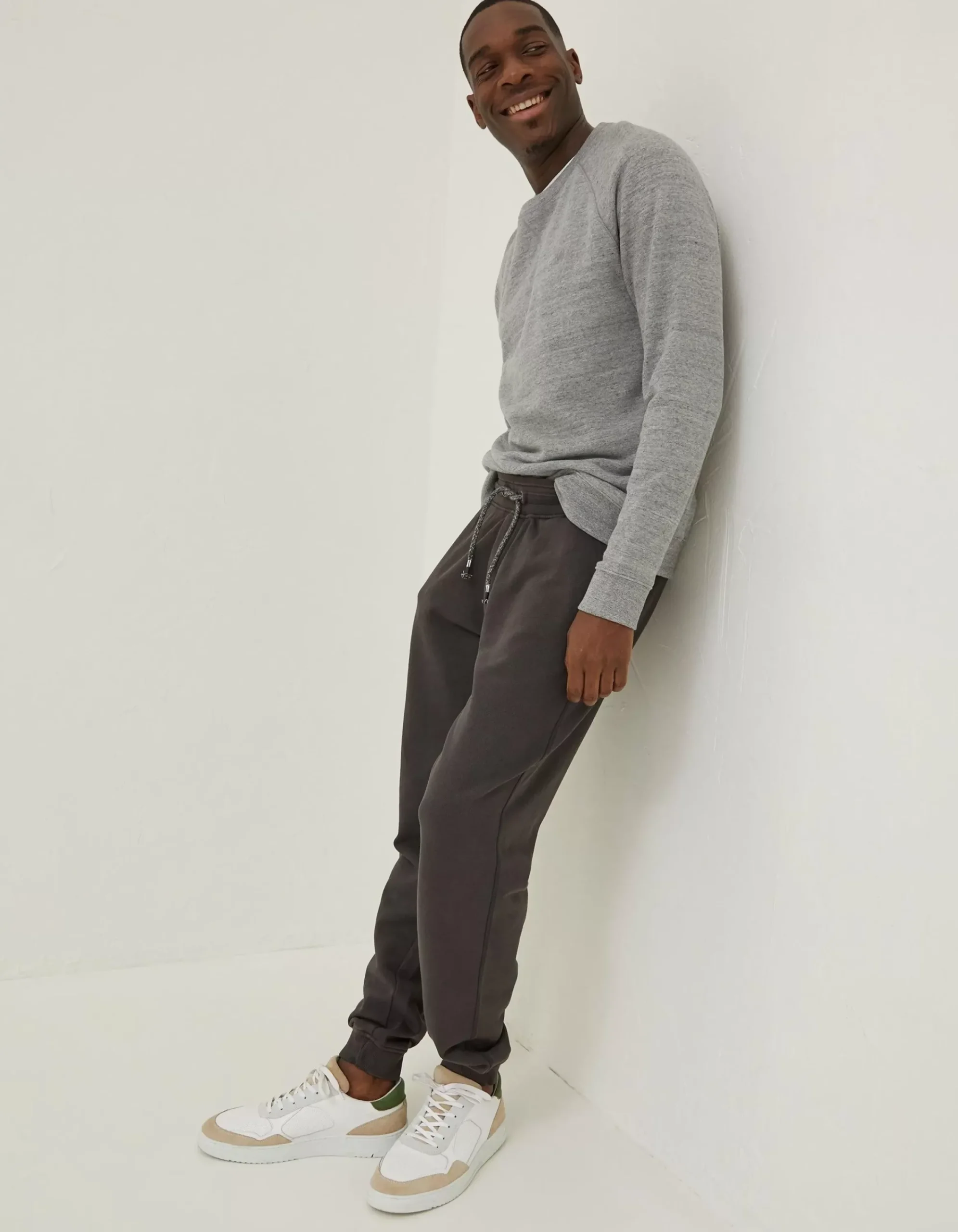 FatFace Cambourne Joggers Washed Black Clearance