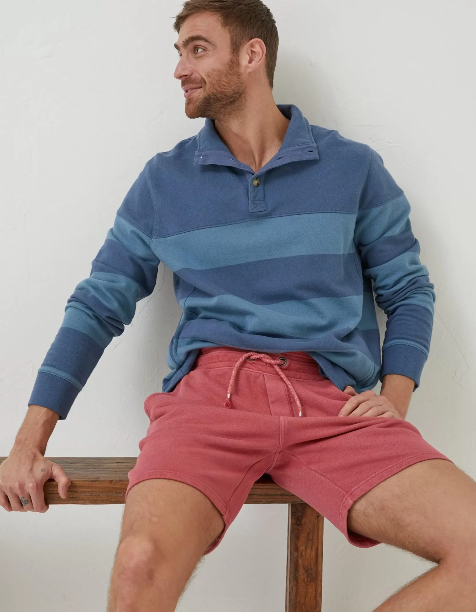 FatFace Cambourne Sweat Shorts Rose Pink Best