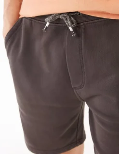 FatFace Cambourne Sweat Shorts Charcoal Outlet