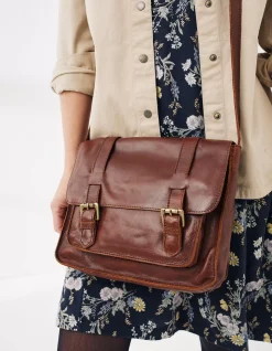FatFace Camilla Satchel Chestnut Sale