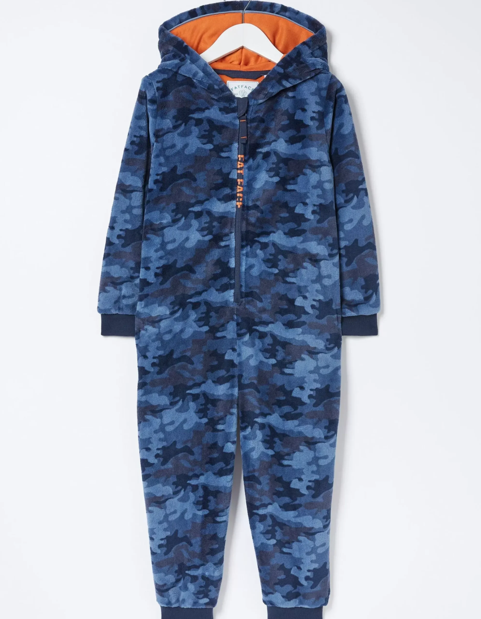 FatFace Camo Onesie Navy Discount