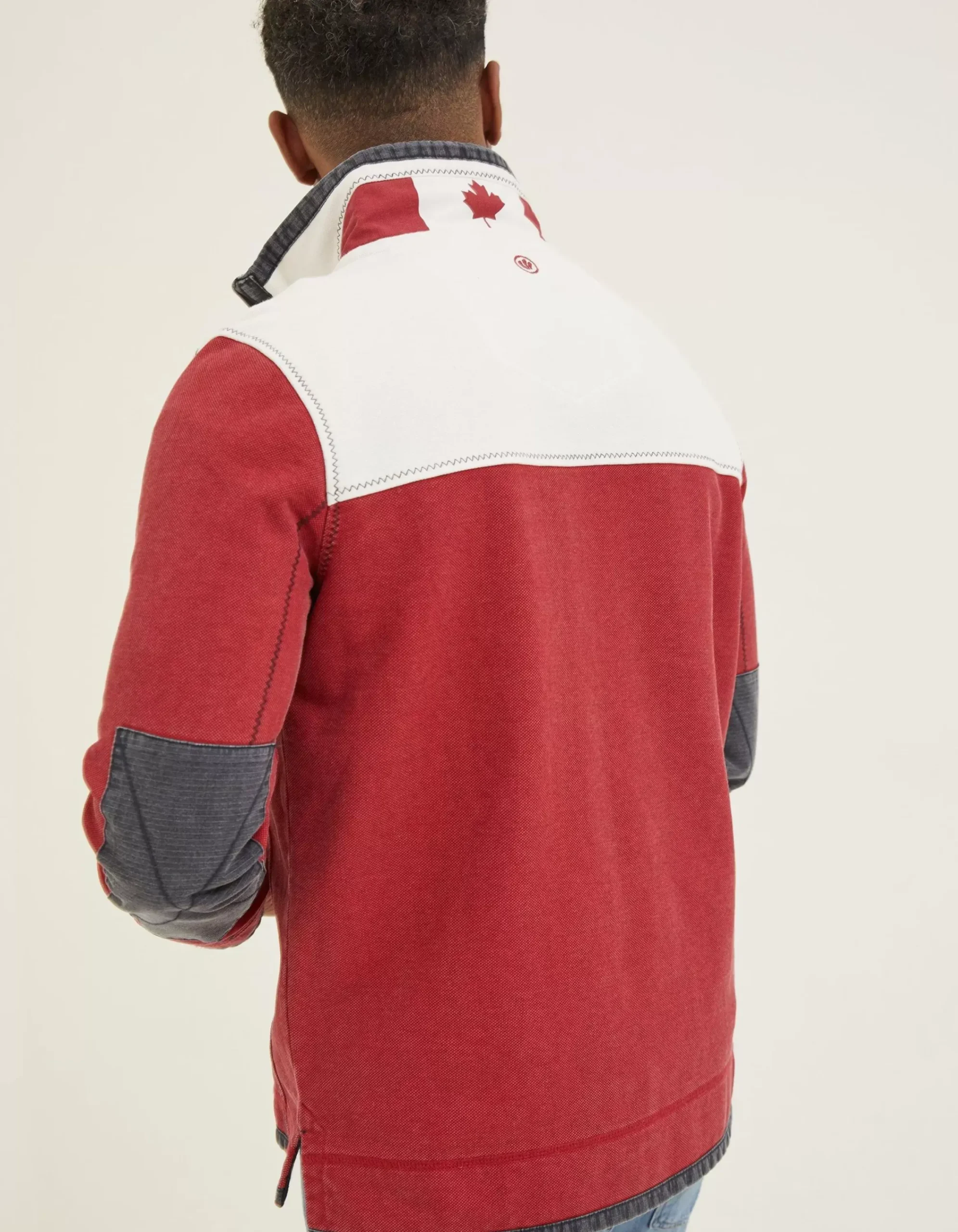 FatFace Canada Airlie Sweatshirt Bright Red Clearance