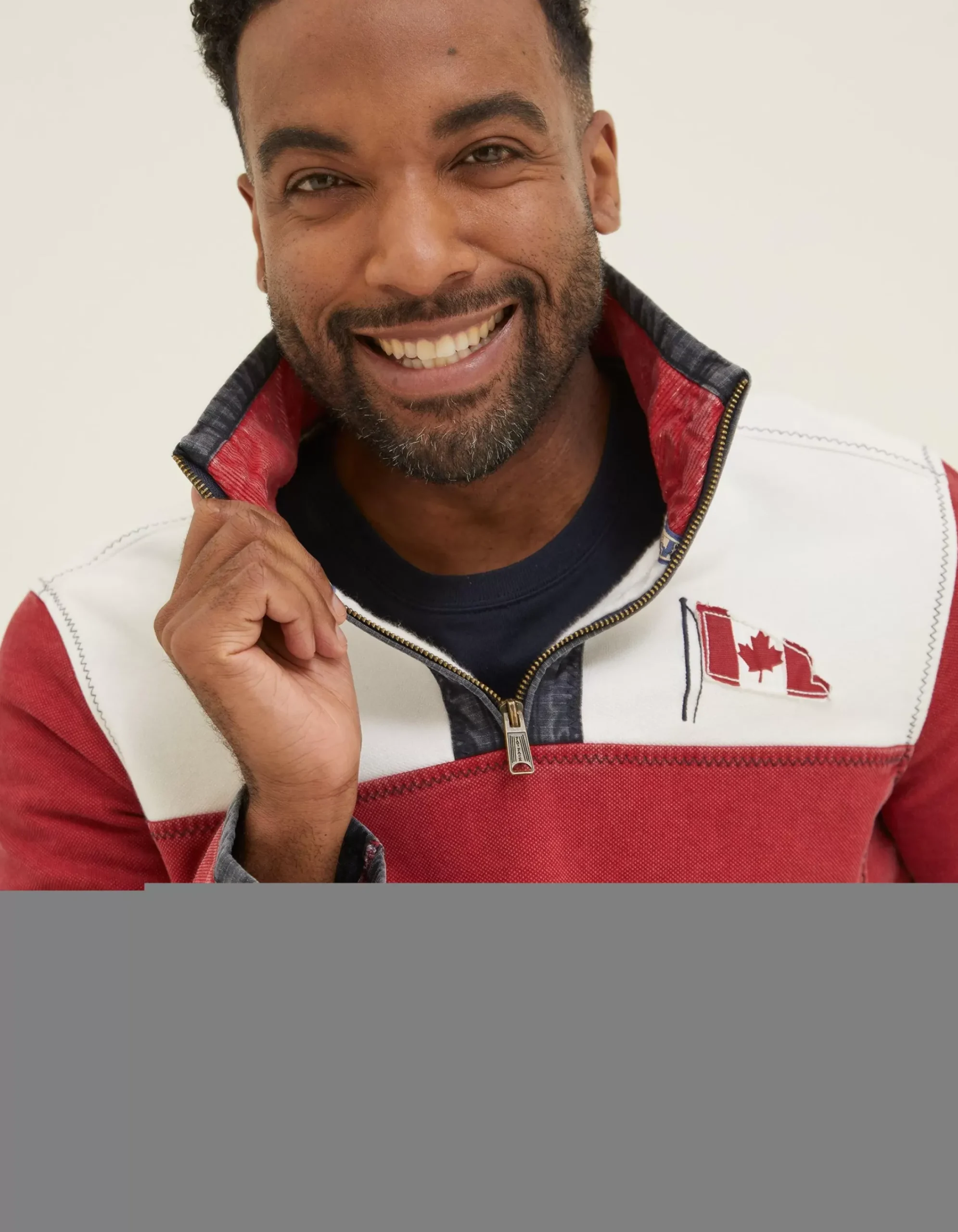FatFace Canada Airlie Sweatshirt Bright Red Clearance