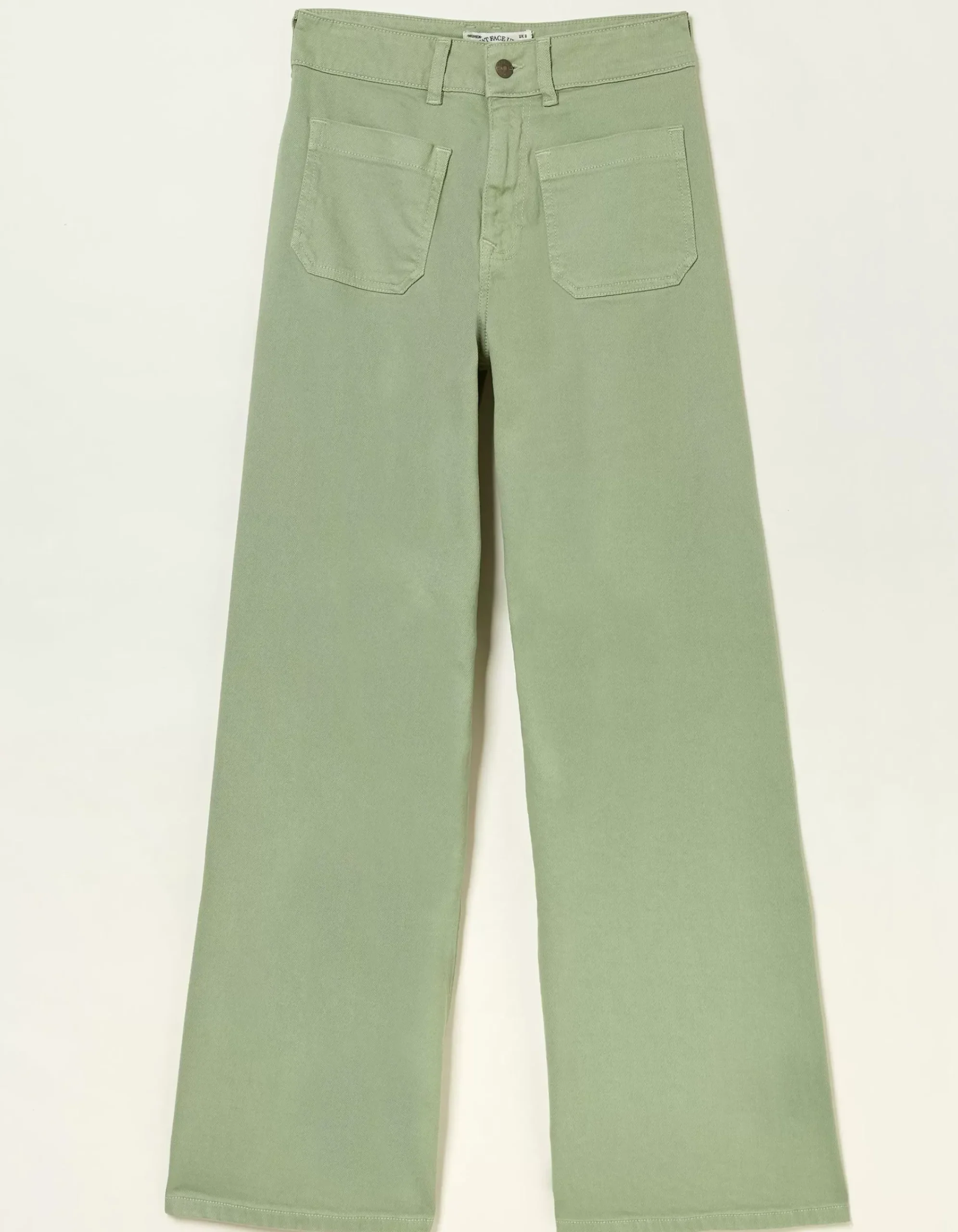 FatFace Cassie Wide Leg Jeans Green Discount