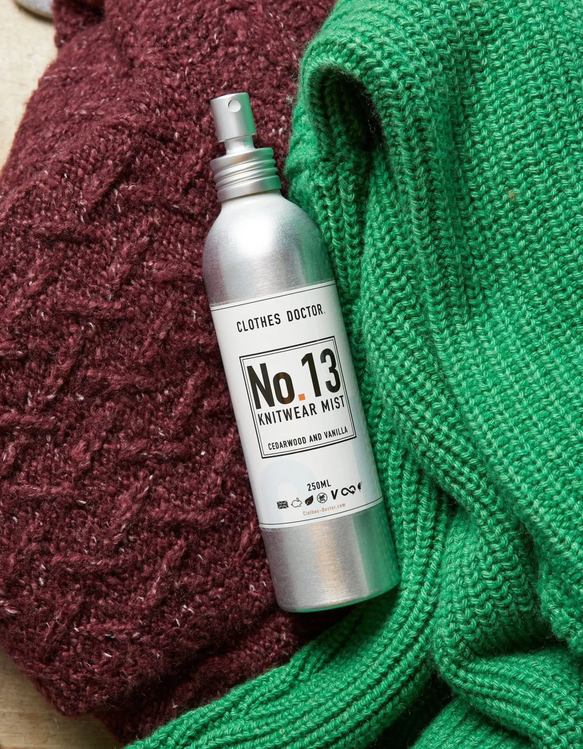 FatFace Cedarwood And Vanilla Knitwear Mist Multi