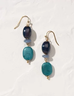 FatFace Ceramic Bead Earrings Multi Sale