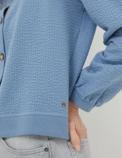 FatFace Charlotte Cardigan Light Blue Discount