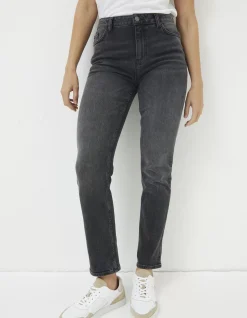 FatFace Chesham Girlfriend Washed Black Sale