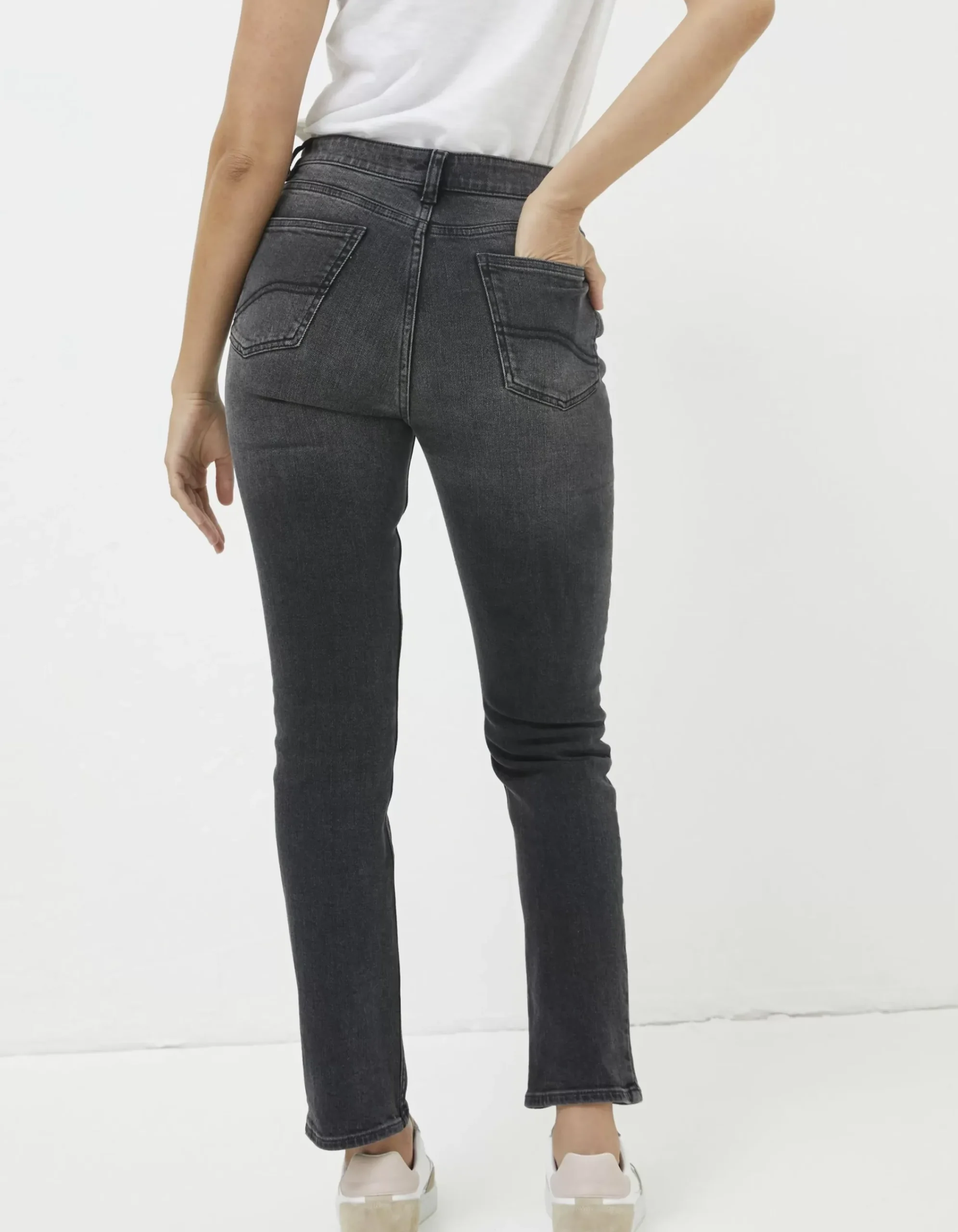 FatFace Chesham Girlfriend Washed Black Sale