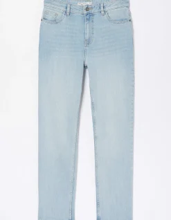 FatFace Chesham Girlfriend Comfort Stretch Jeans Light Blue Discount
