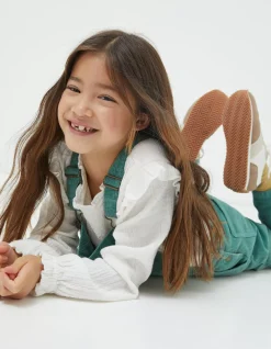 FatFace Cora Cord Dungaree Teal Green Best